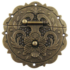 Antique, Box, Flowers, Jewelry