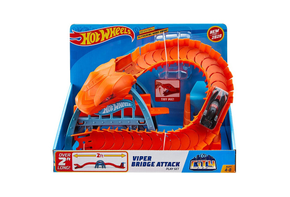 Pista Ataque de Cobra - Hot Wheels Mattel 