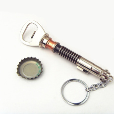 Key Chain, beerbartool, modelledonlukeslightsaber, bottleopener
