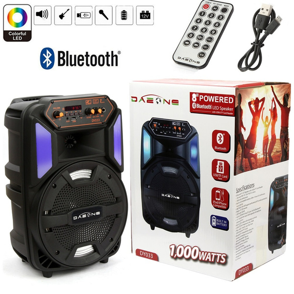 big led speaker
