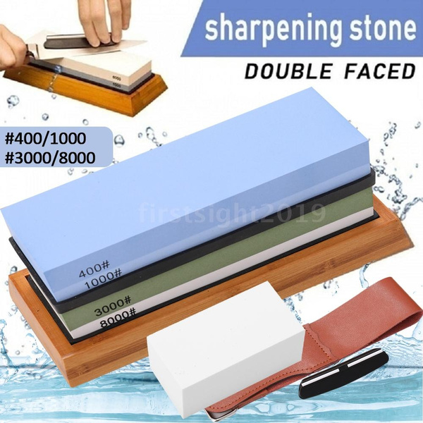 Sharpening Stone Whetstone Set 400/1000 3000/8000,Professional