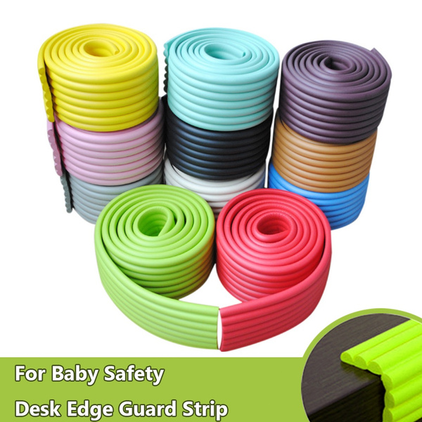 Parachoques de espuma para muebles de escritorio de bebé,borde de seguridad protectores para las esquinas de las mesas,Tira protectora 