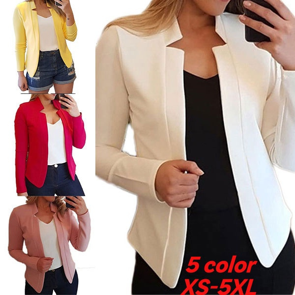 spring casual professional coats & jackets