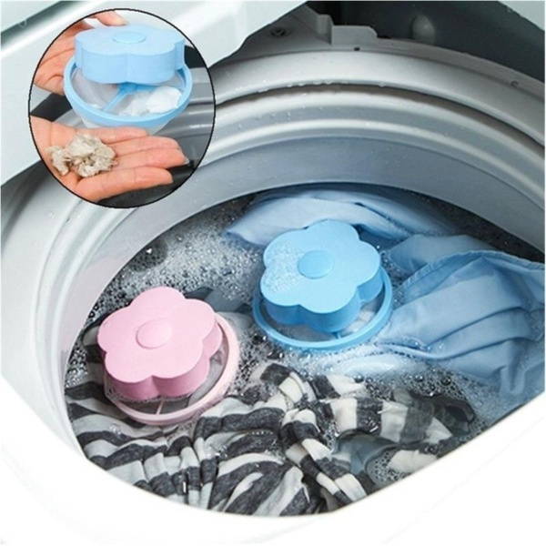 Floating Hair Filtering Mesh Removal Washing Machine Wool Device 