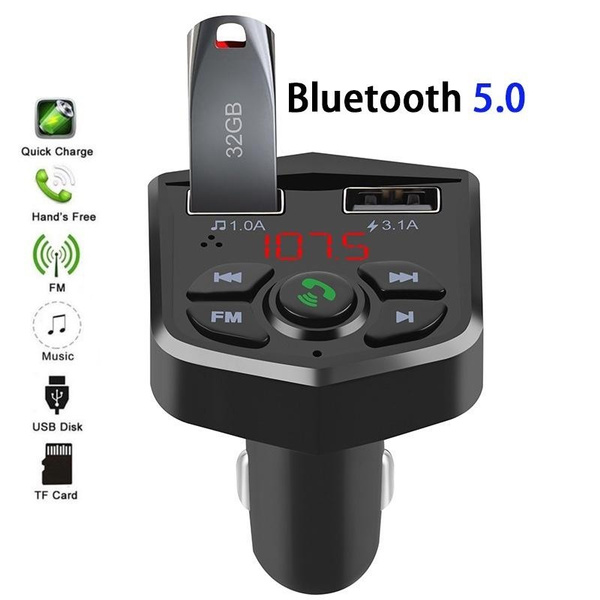 Bluetooth Audio Receiver and FM Transmitter