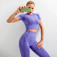 Fashion, women crop top, Fitness, womensgymsuit