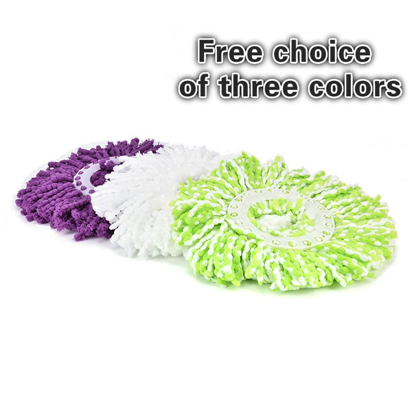 Household Magic Replacement Refill 360°Spin Cleaning Pad Microfiber Mop Head ES 