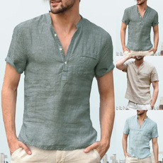 men shirt, Plus Size, Shirt, Sleeve