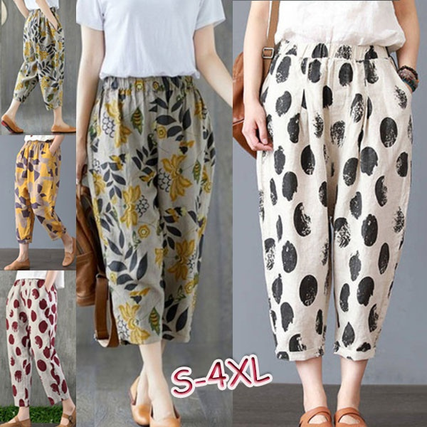 Spring and Summer Women Harem Pants 