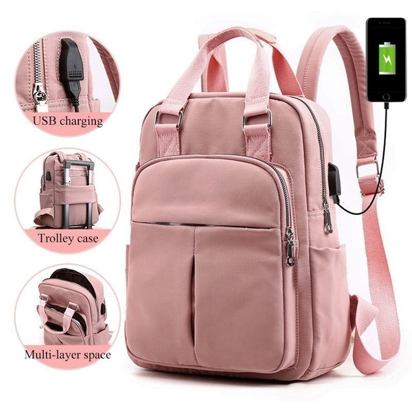 Large 2025 pink backpack