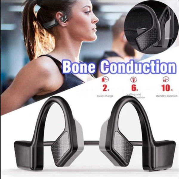 K08 Headphones with Bone Conduction BT5.0 Earphone True Wirelessly Stereo Headset Sports Waterproof Earphone