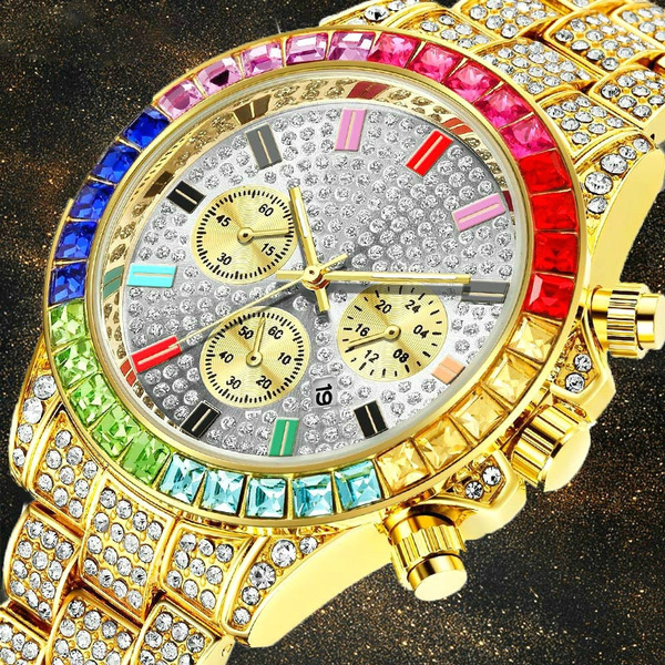 iced out rolex wish