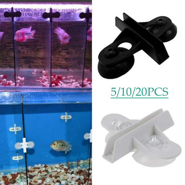 POPETPOP Divider for Aquarium-Aqarium Divider with Rubber Suction Cups Fish Tank Support Internal Filter Divider Board