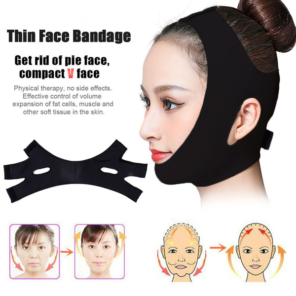 Facial Thin Face Slimming Bandage Skin Care Belt Shape and Lift Reduce  Double Chin