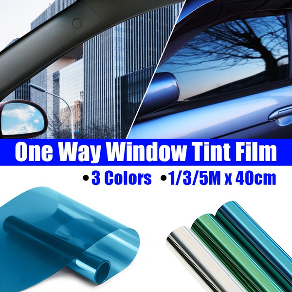 Window Tint Film One Way Mirror for Privacy Car Home Glass Solar UV Protection 