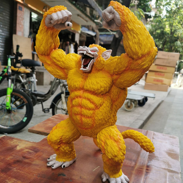 NEW 2020 The Movie Dragon Ball GT Transformation Evolution Saiyan Oozaru  Golden Great Ape Giant Form Goku Figure Statue Great Monkey DBZ Collection  Model 43cm Ornaments