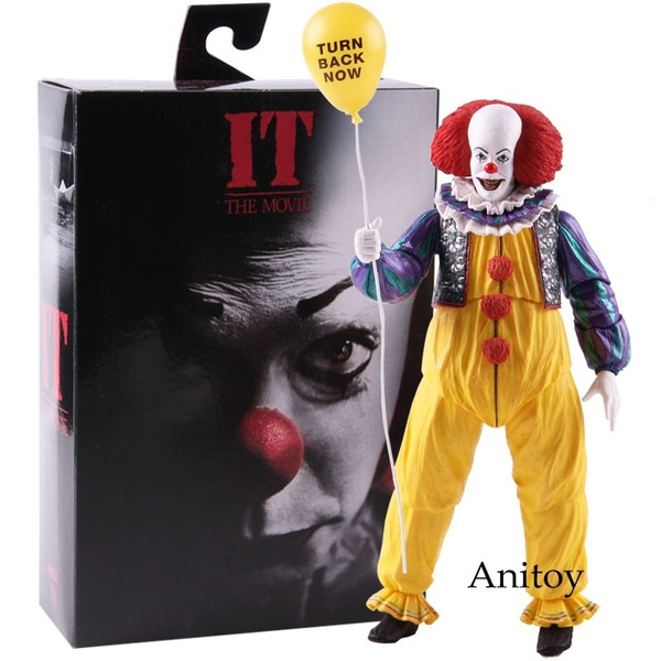 NECA Stephen King's It Pennywise The Clown IT Movie 1990 Ultimate PVC ...