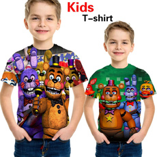 Fashion, children3dtshirt, Sleeve, funnykidstshirt