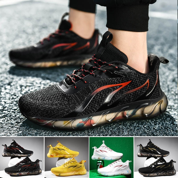 Men's Sports Breathable Casual Running Shoes Athletic Outdoors Walking Sneakers