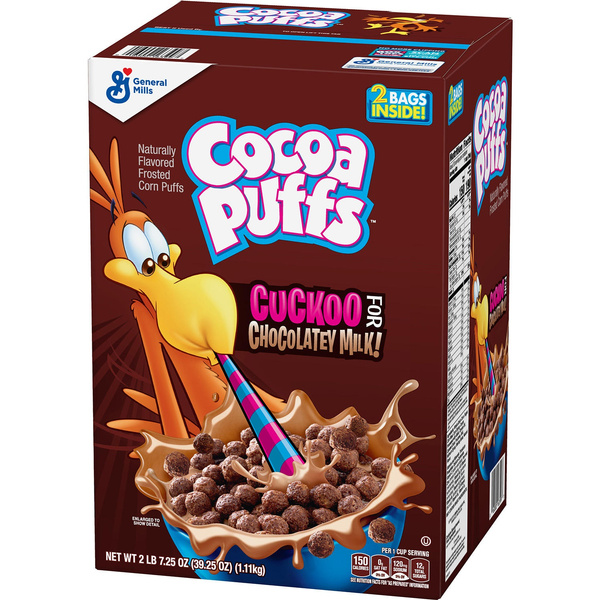 Cocoa Puffs Chocolate Breakfast Cereal (39.25 oz, 2 pk) | Wish