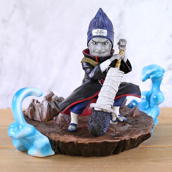 Naruto Akatsuki Statue Hoshigaki Kisame Bust Full Length Portrait Gk Uchiha Itachi Action Figure Model Toy Wish