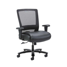 Heavy, seating, executivechair, black