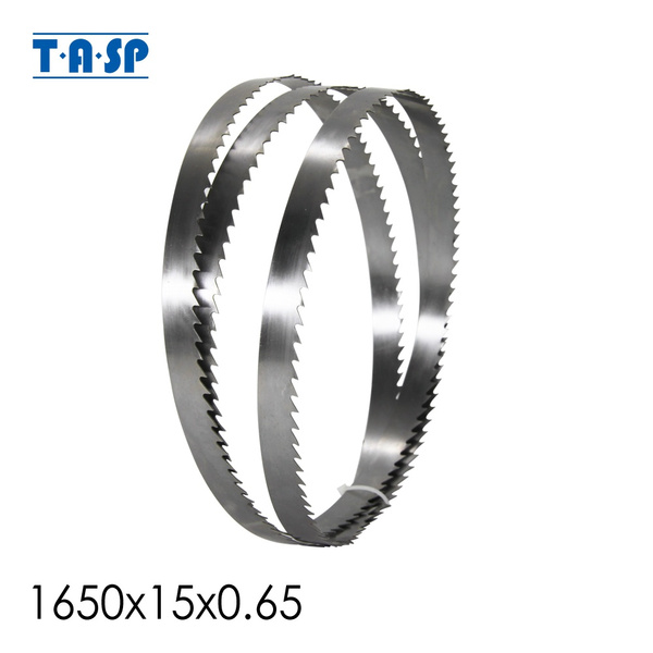 TASP 1pc 1650×15×0.65mm Carbon Steel Wood Band Saw Blade TPI 6 Wish
