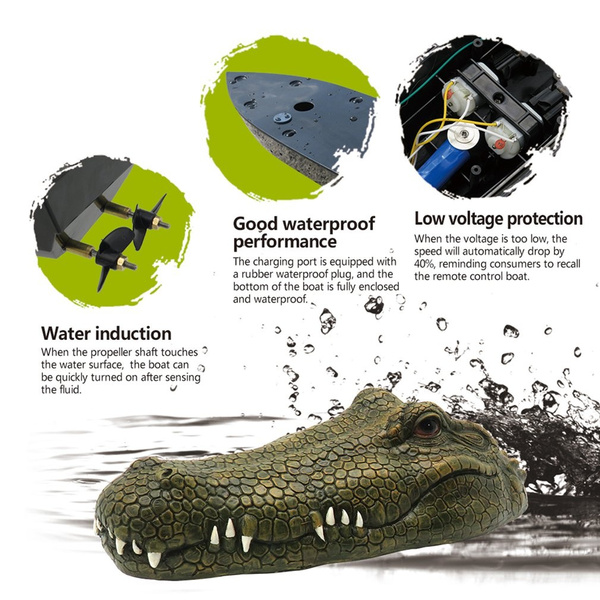 Crocodile head on sale rc boat