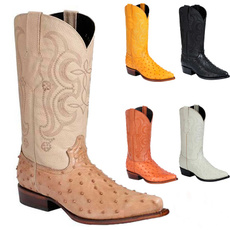 Exotic, Moda, Leather Boots, Cowboy