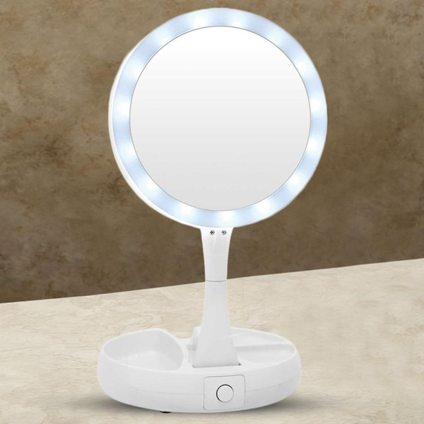 Vivitar Fold Away LED Double Sided Vanity Mirror Wish