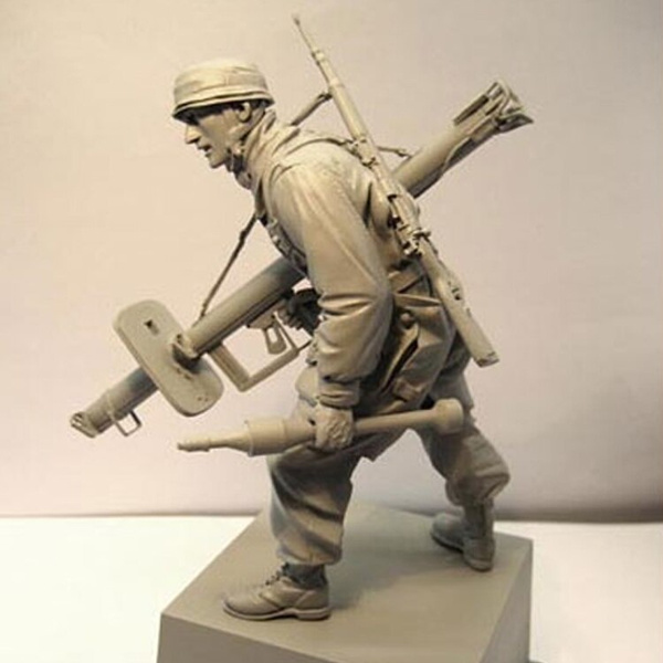 Details about   1/32 Scale 54mm Standing Soldier With Stand Unpainted Model Kits Figure Military 