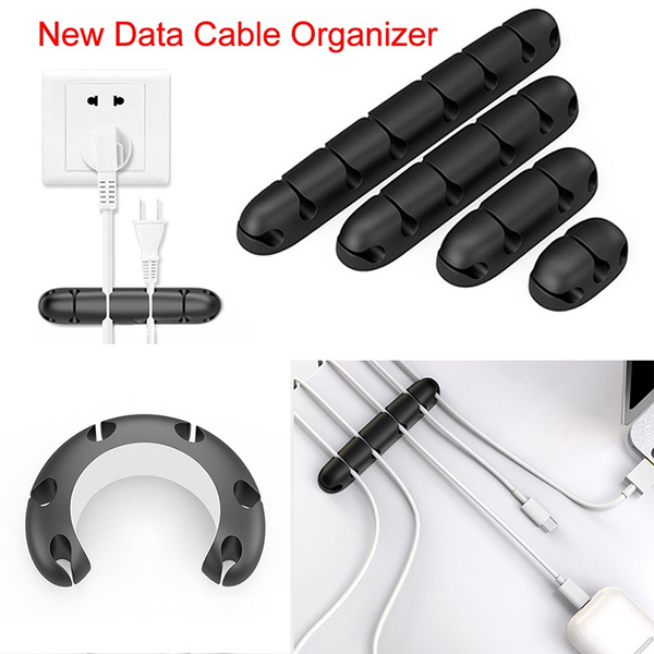 New Wire Organizer Opening On Both Sides Desktop Cable Headphone Wire