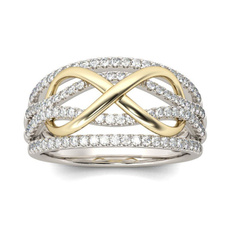 Infinity, wedding ring, infinityring, Diamond Ring