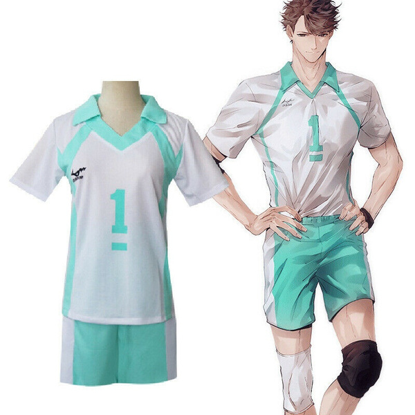 Haikyuu Oikawa Tooru High School Uniform Sportswear Suit Jersey Cosplay Costumes Haikyuu Oikawa Tooru High School Uniform Sportswear Suit Jersey Cosplay Costumes