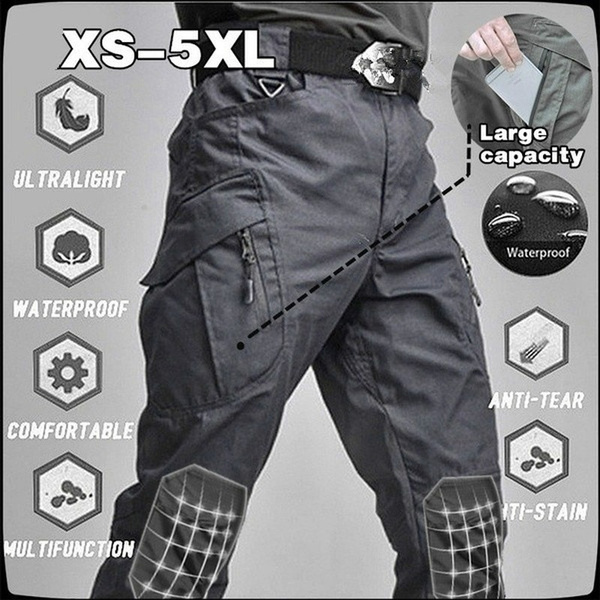 9-Pockets Police Tactical Cargo Pants 