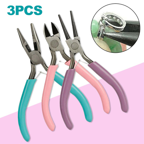 Flat Nose Pliers Jewelry Making Tools, Beading Tools 