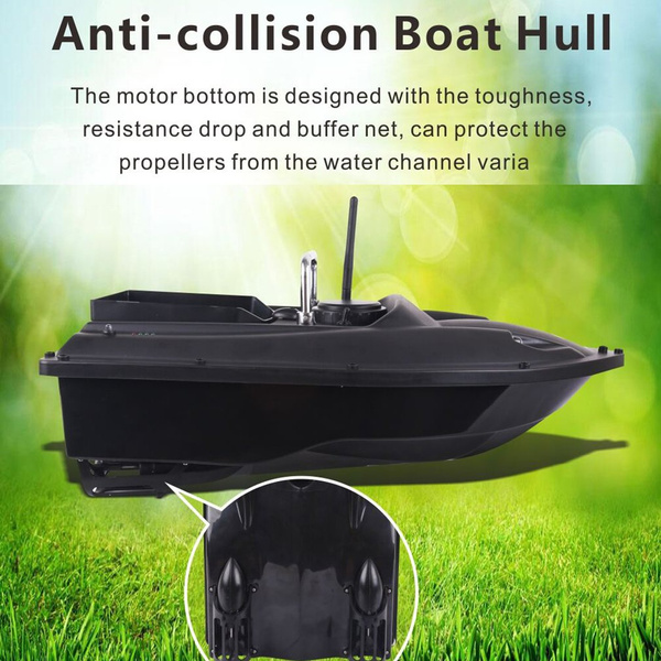 remote control boat to drop bait