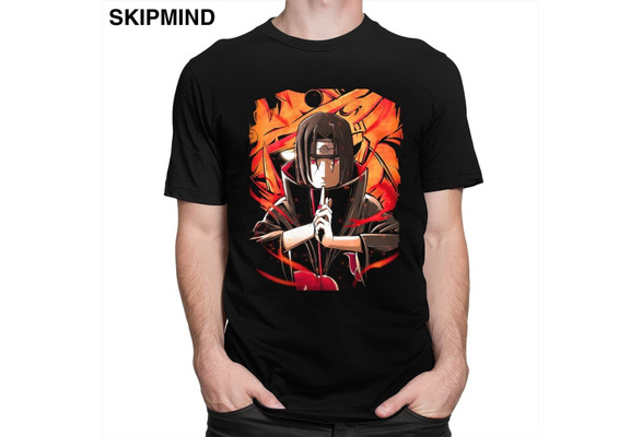 Anime Naruto Uchiha Itachi Polo Short Sleeve NEW 2023 T-Shirt Loose Type  Collar Pullover Cotton Student Loose Short Sleeve - AliExpress