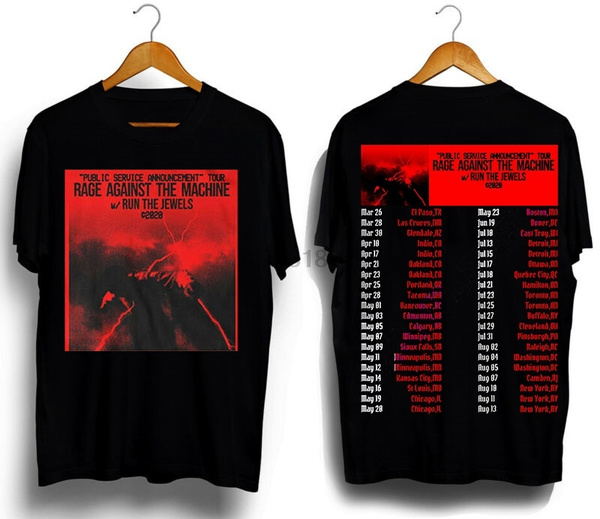 Rage Against The Machine Public Service Announcement Tour 2020 T