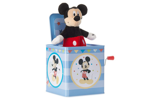 Mickey mouse jack in the store box toy