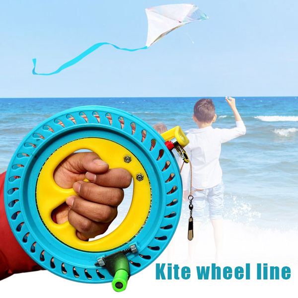 Outdoor Kite Reel Winder Kite Line Winding Reel Grip Wheel Plastic Kite  Line String Grip Reel Kit