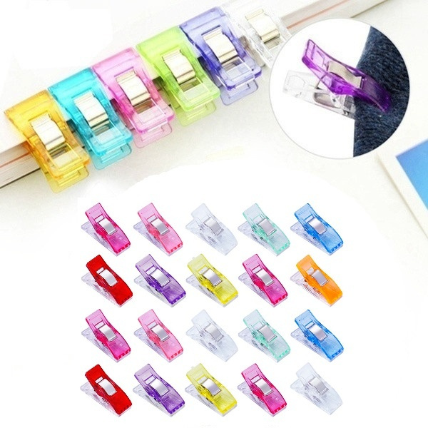 Sewing Craft Quilt Binding Plastic Clip Clamps