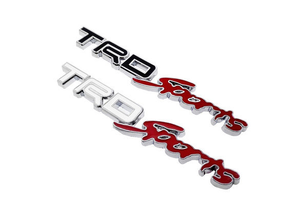 TRD Sticker Cache Moyeu Toyota CROWN REIZ COROLLA Camry Celica GT86 avensis Chr