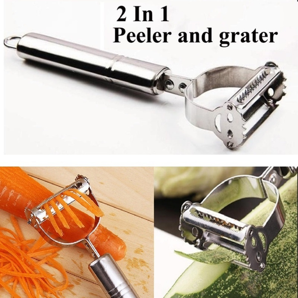 1PCS New Stainless Steel Potato Cucumber Carrot Grater Vegetables