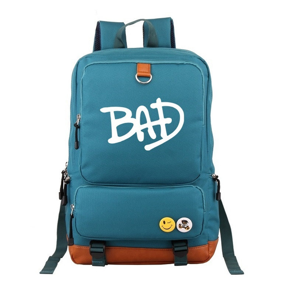 New High Quality Michael Jackson BAD Fashion Backpack Oxford Cloth Casual  Outdoor Backpack Fashion Students Backpack Travel Bags | Wish
