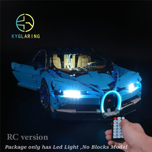 LED Light Kit for LEGO 42083 Technic Bugatti Chiron USB & Battery Box 