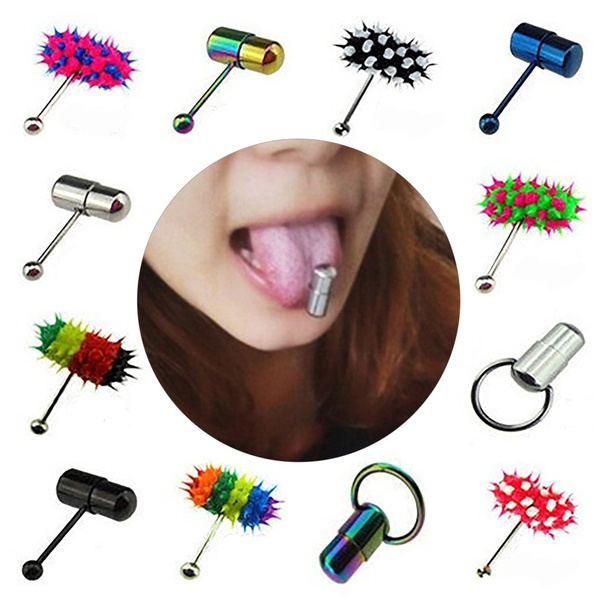 Vibrating tongue deals ring jewelry