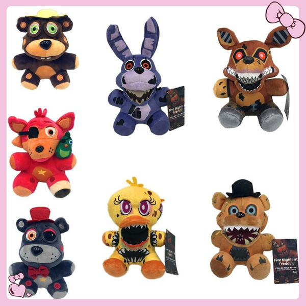 Fnaf Plush Five Night At Freddy Cute Doll Stuffed Dolls Freddy