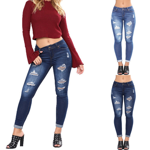 Ripped 2024 skinny jeggings