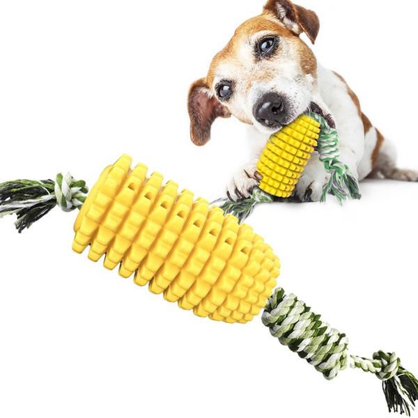 Corn Cob Dog Chew Toys
